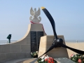 Pomnik upamiętniający śmierć generała Sikorskiego.