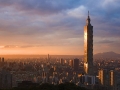 509m, Taipei 101 Tower w Taipei