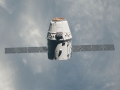 Smok widziany z pokładu ISS